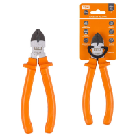 Пассатижи (плоскогубцы), с пластиковыми рукоятками, углеродистая сталь, 180 мм, серия "Гранит" TDM Пассатижи (плоскогубцы), с пластиковыми рукоятками, углеродистая сталь, 180 мм, серия "Гранит" TDM