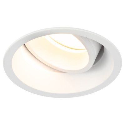 Светильник встраиваемый алюминиевый ЭРА KL98 WH под лампу MR16 GU5.3 белый