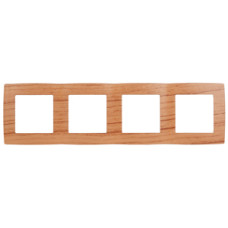 Рамка на 4 поста, Эра12, 12-5004-09 ЭРА дуб 10/100 ЦЕНА ▼