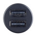 Автомобильное зарядное устройство PERFEO с двумя разъемами USB, 2x2.4А, черный, "AUTO 2" /50