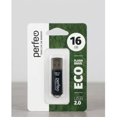 Perfeo USB флэш-диск 16GB E01 Black economy series 10/100 Perfeo USB флэш-диск 16GB E01 Black economy series 10/100