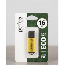 Perfeo USB флэш-диск 16GB E01 Gold economy series 10/100