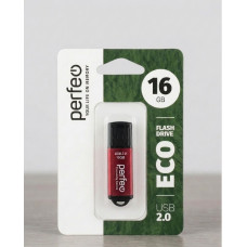 Perfeo USB флэш-диск 16GB E01 Red economy series 10/100