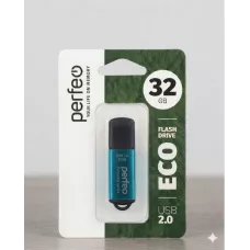 Perfeo USB флэш-диск 32GB E01 Blue economy series 10/100