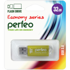 Perfeo USB флэш-диск 32GB E01 Gold economy series 10/100 Perfeo USB флэш-диск 32GB E01 Gold economy series 10/100