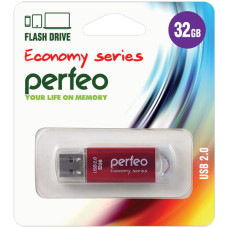 Perfeo USB флэш-диск 32GB E01 Red economy series 10/100 Perfeo USB флэш-диск 32GB E01 Red economy series 10/100
