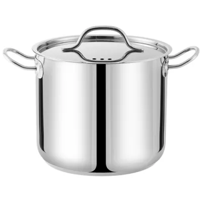 Кастрюля 7,1 л, Elegante, из нержавеющей стали со стальной крышкой