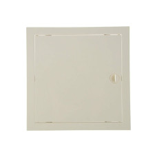 Люк ревизионный с ручкой 200х200, слоновая кость TDM 1/25