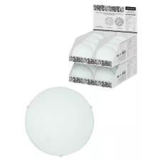 Настенно-потолочный светильник TDM СД 1*60 Вт, E27, D250 мм, круг белый, Народный