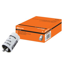 Стартер S2 4-22Вт 110-240В алюм. контакты TDM /мин.пар.25шт