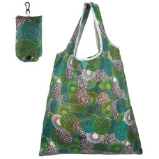 Сумка складная с чехлом, 38*58 см, полиэстер, зеленый 3/24