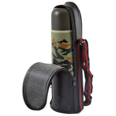 Термос SA500M 0,5л “Командирский" из нержавеющей стали (чехол в комплекте) Термос SA500M 0,5л “Командирский" из нержавеющей стали (чехол в комплекте)