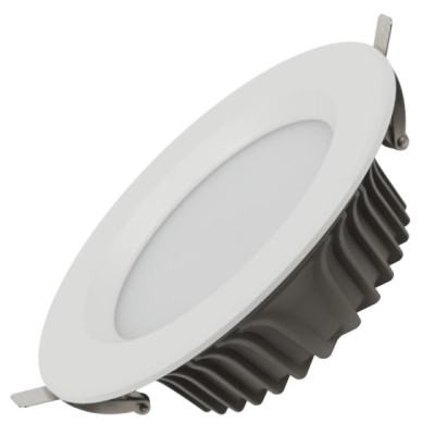 Светильник встраиваемый ЭРА LED SDL-10-90-40K-W20 20Вт 4000K 2100Лм D167х55 мм, круглый