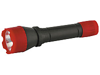 Фонарь Ultraflash 6102-ТН  (фонарь, красный, 1LED, 1 реж, 2XR6, пласт, блист-пакет) 25/200