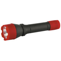 Фонарь Ultraflash 6102-ТН  (фонарь, красный, 1LED, 1 реж, 2XR6, пласт, блист-пакет) 25/200