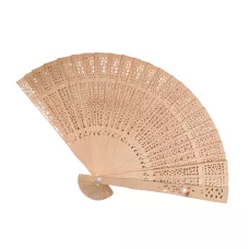 Веер складной, дерево с ароматом сандала