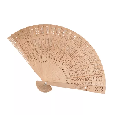 Веер складной, дерево с ароматом сандала