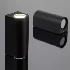 ЭРА Светильник WL39BK 6Вт IP54, 160x68x78 декоративная подсветка светодиодная, черный 1/16 ЭРА Светильник WL39BK 6Вт IP54, 160x68x78 декоративная подсветка светодиодная, черный 1/16