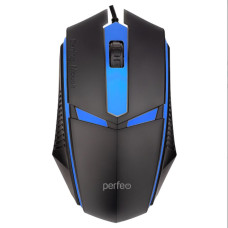 Мышь проводная Perfeo "FACE", 3 кн, USB, чёрн, Game Design, подсвет 7 цвет 1000 DPI /100 Мышь проводная Perfeo "FACE", 3 кн, USB, чёрн, Game Design, подсвет 7 цвет 1000 DPI /100