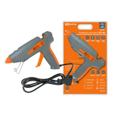 Клеевой пистолет КП-40 , 11,3 мм, с подставкой, шнур 1,3 м, 40 Вт, Т=220 С "Алмаз" TDM 1/50