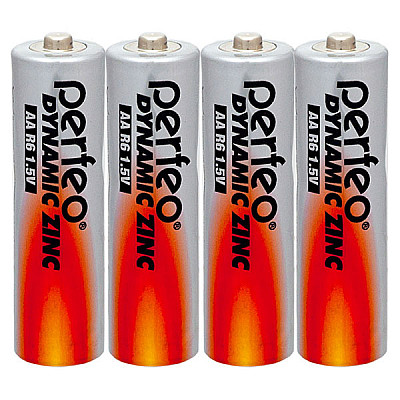 Батарейка PERFEO R6/4SH Dynamic Zinc /60/2400