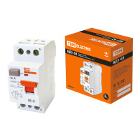 Устройство защитного отключения TDM ВД1-63 2Р 16А 30мА 6/60