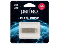 Perfeo USB 3.0 флэш-диск 64GB M08 Metal Series