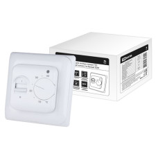 Термостат TDM для теплых полов ТТП 16А 250В с датчиком, 3м, белый 1/64