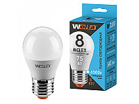 WOLTA Лампа светодиодная LX G45 8Вт 640лм Е27 6500К 1/50