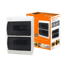 Бокс TDM ЩРН-П IP40, 24 модуля, навесной пластик /10 Бокс TDM ЩРН-П IP40, 24 модуля, навесной пластик /10