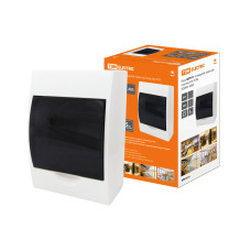 Бокс TDM ЩРН-П IP40, 6 модулей, навесной пластик /20