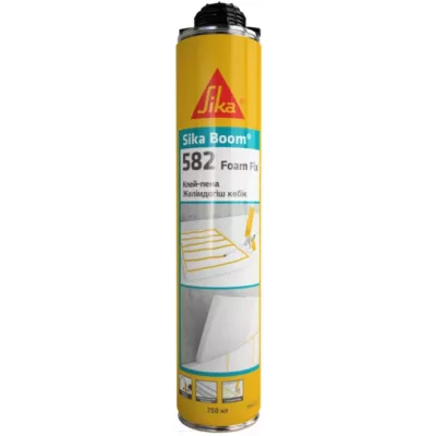 Клей-пена Sika Boom-582 Foam Fix, 750мл. Клей-пена Sika Boom-582 Foam Fix, 750мл.