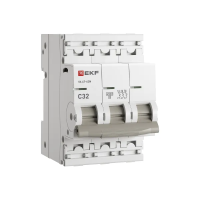 Автоматический выключатель ВА 47-63N 3P 32А (C) 4,5 кА PROXIMA EKF Автоматический выключатель ВА 47-63N 3P 32А (C) 4,5 кА PROXIMA EKF