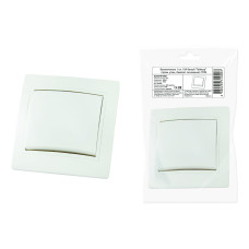 Выключатель TDM 1 кл. 10А, белый "Таймыр" (пром. упак., бакелит. основание) 10/100 Выключатель TDM 1 кл. 10А, белый "Таймыр" (пром. упак., бакелит. основание) 10/100