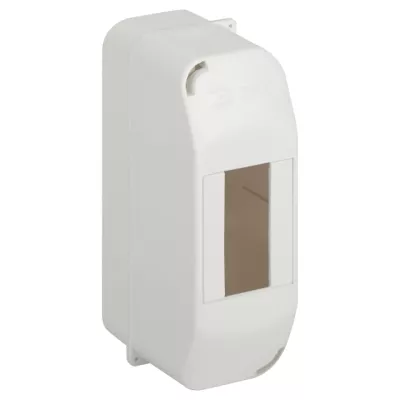 Корпус пластиковый навесной ЭРА SIMPLE КМПн 1/2 IP20 белый /мин.пар.5шт