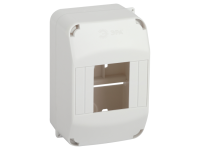 Корпус пластиковый навесной ЭРА SIMPLE КМПн 1/4 IP20 белый