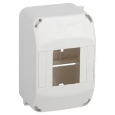 Корпус пластиковый навесной ЭРА SIMPLE КМПн 1/4 IP20 белый /мин.пар.5шт