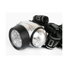 Фонарь Ultraflash LED 5353 (фонарь налобн металлик,19LED,4 реж,3XR03 в компл, пласт,блист) 1/10