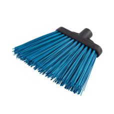 Метла "Мишель" плоская, под черенок D-22, с резьбой, синяя Метла "Мишель" плоская, под черенок D-22, с резьбой, синяя