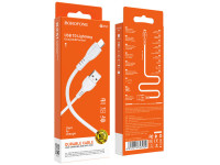 Кабель BX51 Lightning-USB 2,4A белый, 1 метр BOROFONE 3/360