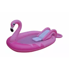 Бассейн надувной игровой детский "Фламинго" 213*123*78 см, 112 л, 57172 Sunclub