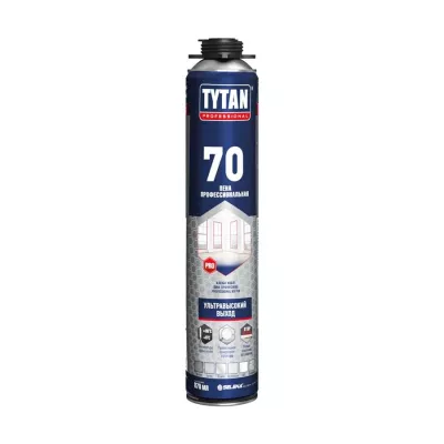 Пена монтажная TYTAN Professional 70  профессиональная 870 мл (35403V06) /12 мин. отгр.4