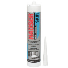 Герметик силиконовый Hauser SANI санитарный белый 260 мл TYTAN (23809V03) /24 мин отгр 4