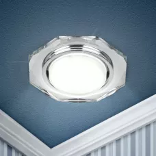 Точечный светильник ЭРА DK81 SL GX53 220V/15W, зеркальный