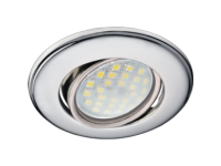 Точечный светильник Ecola DH03 литой пов. MR16 GU5.3 220V хром 1/10