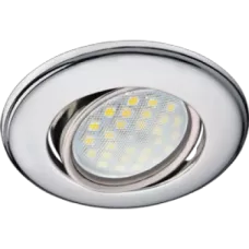 Точечный светильник Ecola DH03 литой пов. MR16 GU5.3 220V хром 1/10