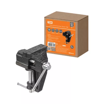 Тиски настольные, 60 мм, "Гранит", TDM Тиски настольные, 60 мм, "Гранит", TDM