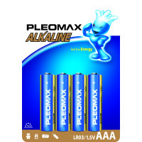 Батарейка Pleomax LR03 BL-4 (40/5400/320000)