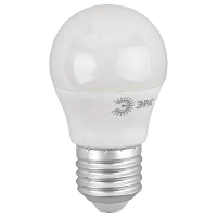 ЭРА Лампа светодиодная QX LED-6,6 Ват-P45-2700K-E27 (арт.P45-9W-827-E27) 2/10/100
