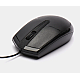Perfeo мышь проводная, оптич. "NO NAME-4", 3 кн, DPI 1600, USB, черная /10